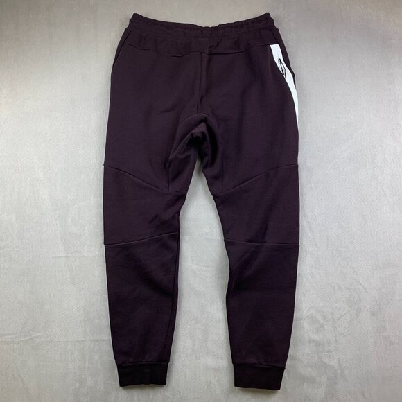 Nike Men Sweatpants Large Purple Tech Fleece Joggers Tapered Athletic 805162-659 - Picture 11 of 15